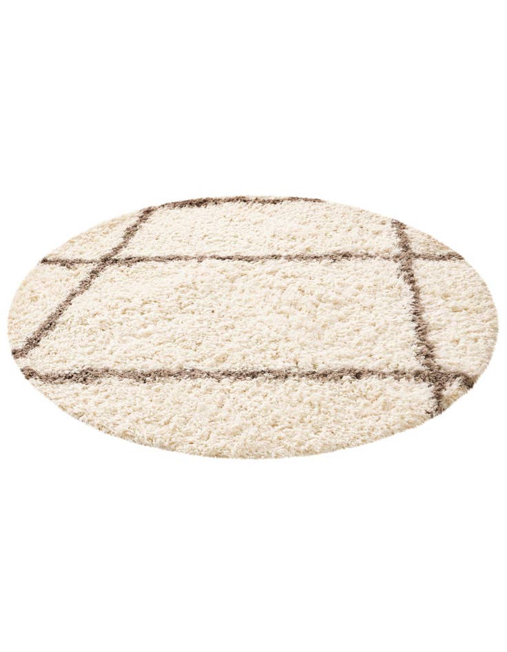 Detail image of  5' x 5' Infinity Shag Round Rug