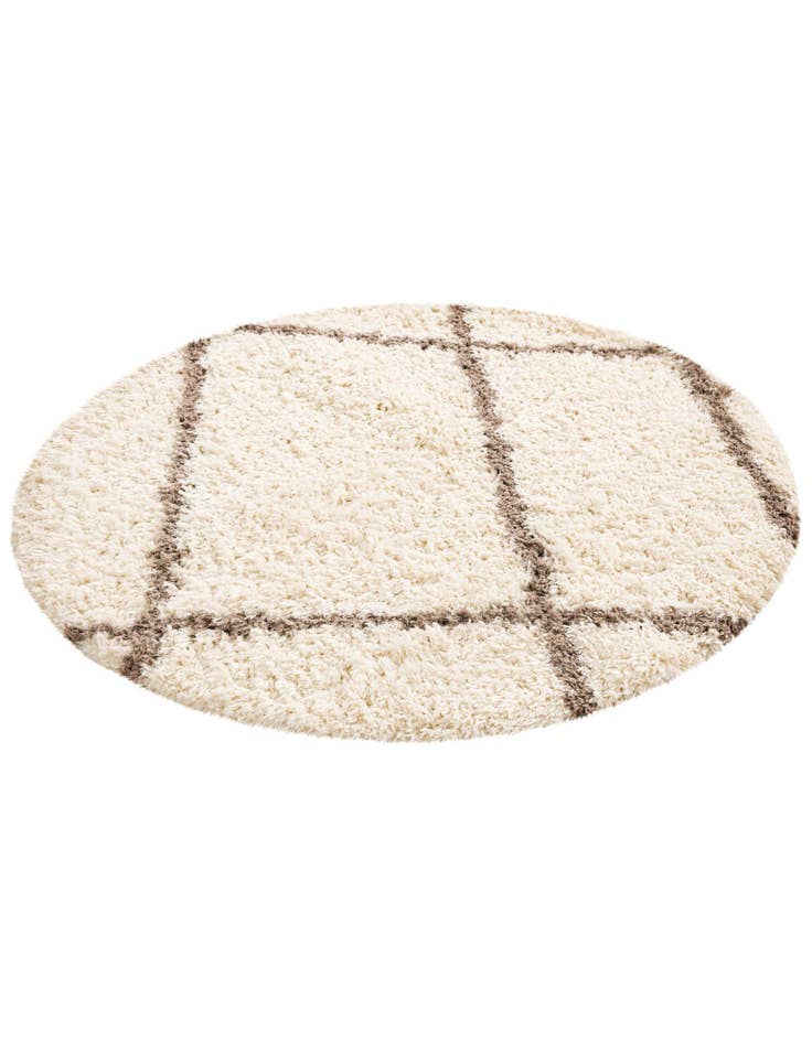 Detail image of  5' x 5' Infinity Shag Round Rug