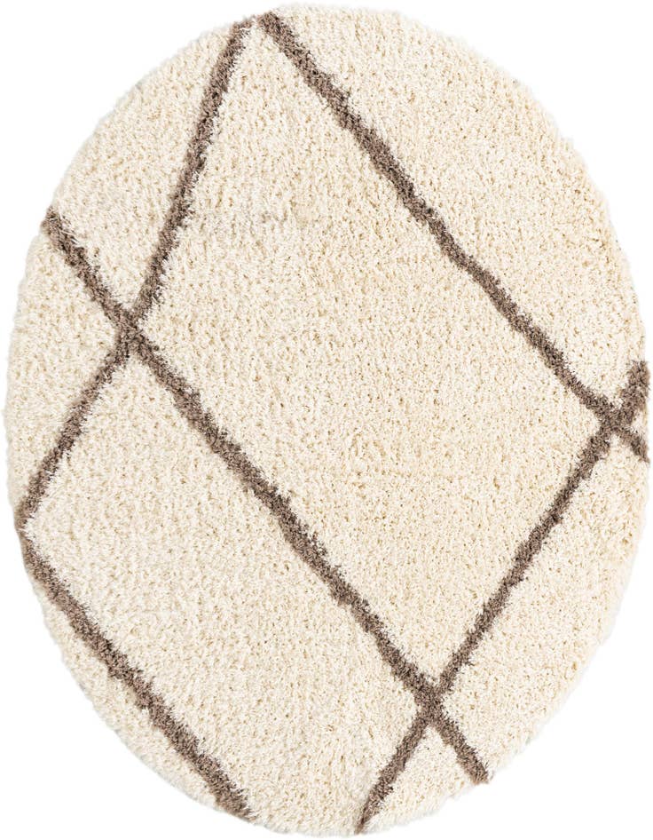 Detail image of  8' x 8' Infinity Shag Round Rug