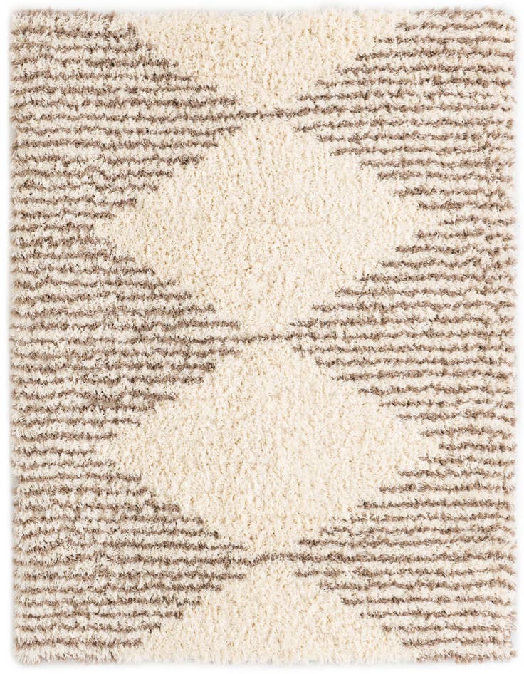 Detail image of  8' x 8' Infinity Shag Square Rug