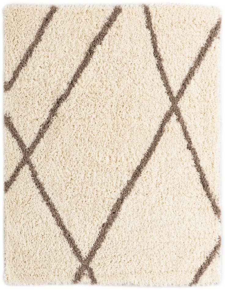 Detail image of  8' x 8' Infinity Shag Square Rug