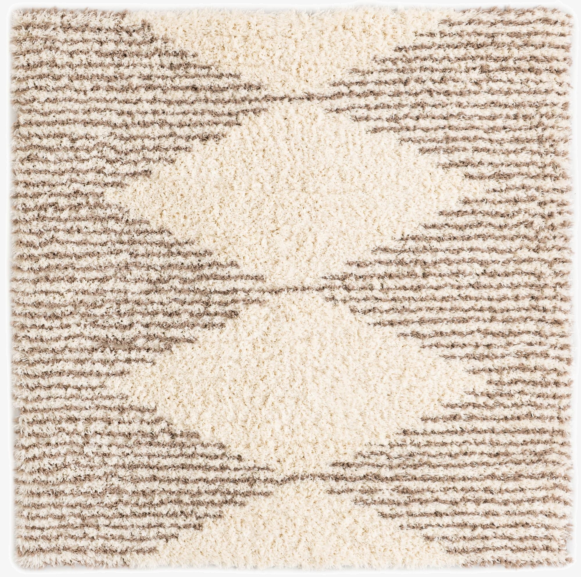  8' x 8' Infinity Shag Square Rug