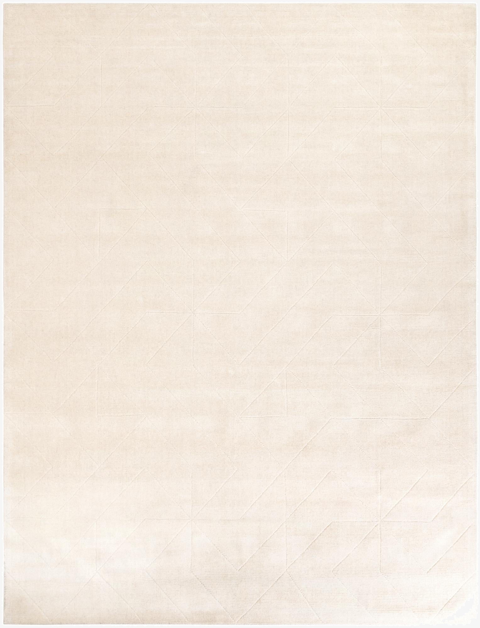  9' x 12' WoolCraft Geometric Rug