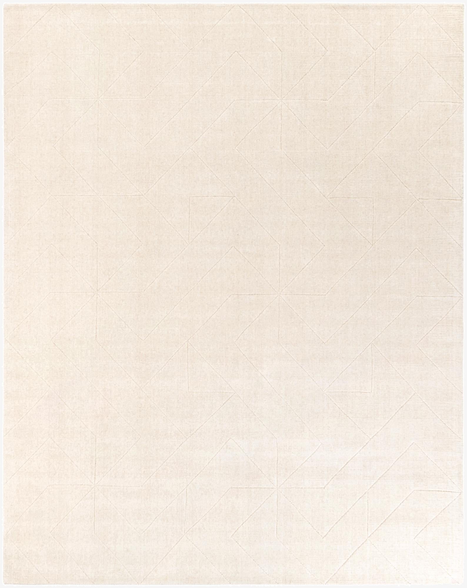  7' 10 x 10' WoolCraft Geometric Rug