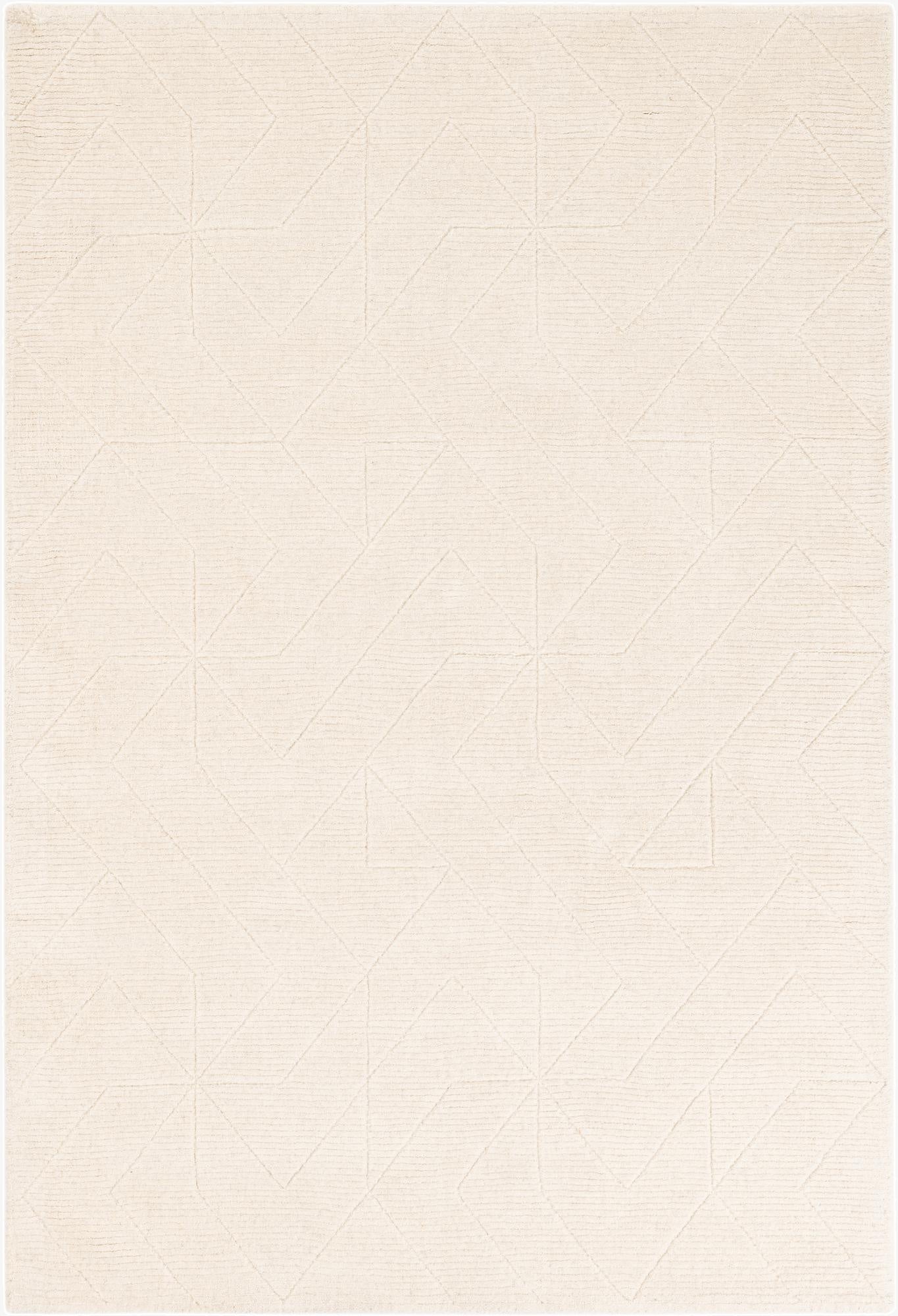  4' 1 x 6' 1 WoolCraft Geometric Rug