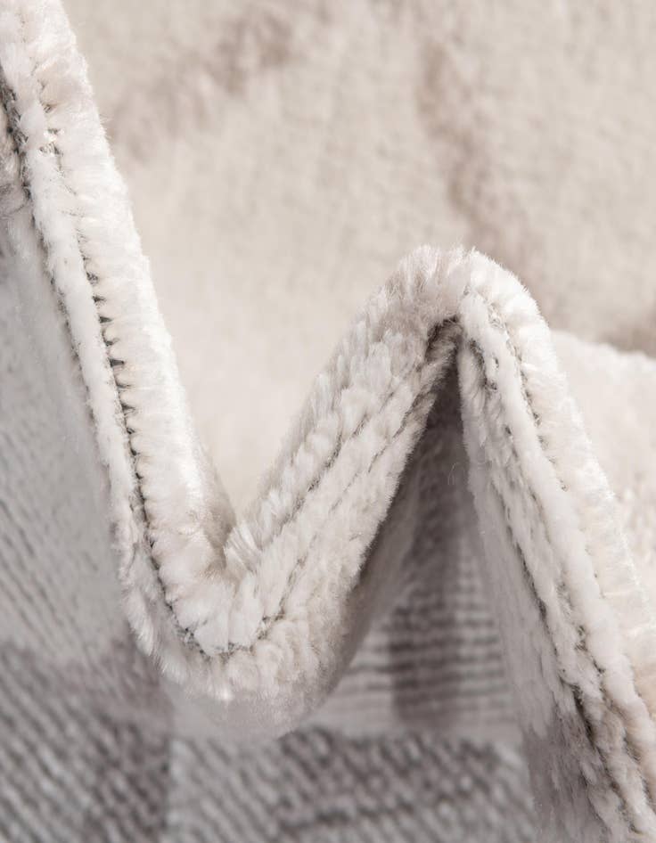 Detail image of  7' x 7' Bohemian Trellis Octagon Rug