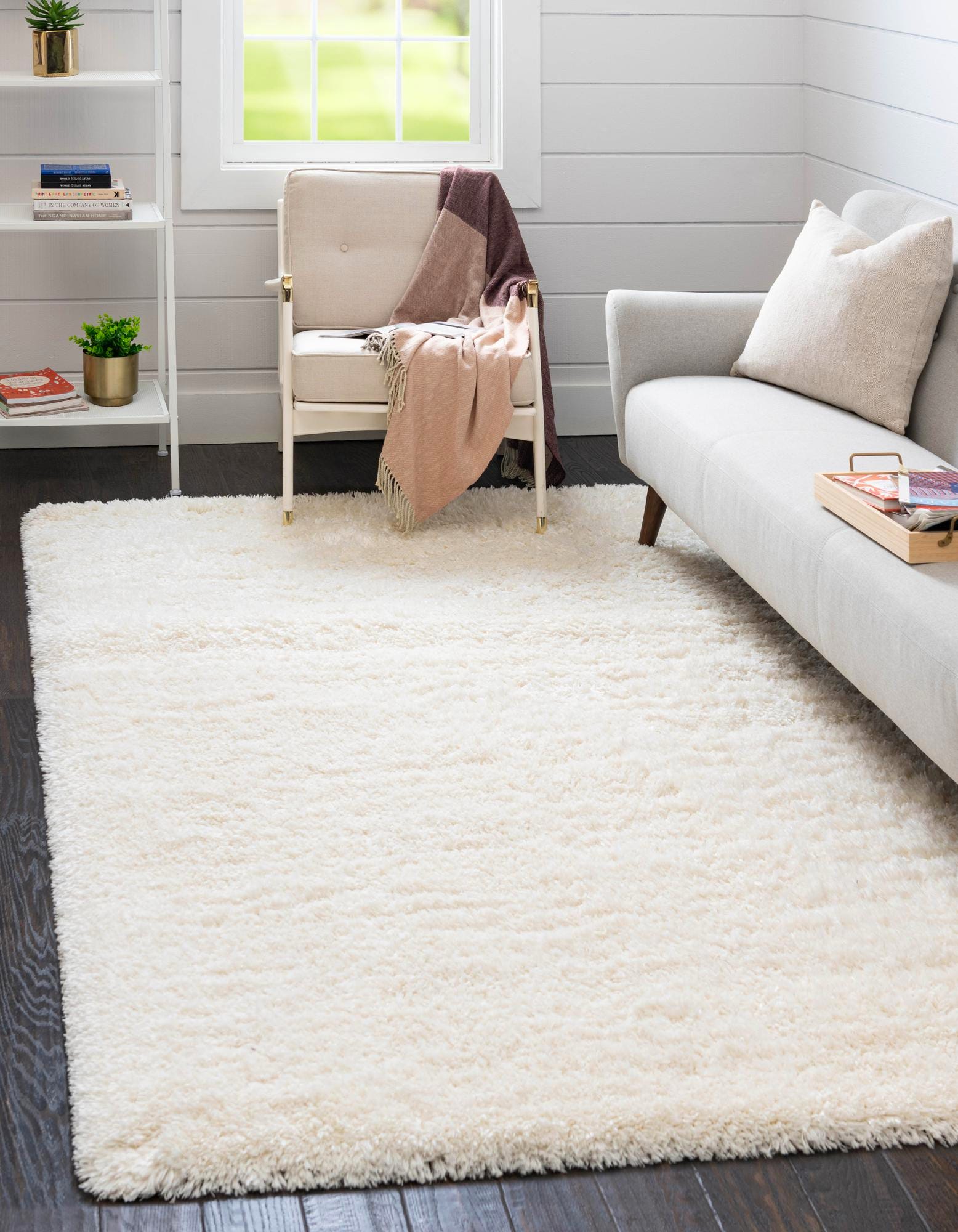 Pearl 5' x 8' Infinity Shag Rug | Rugs.com