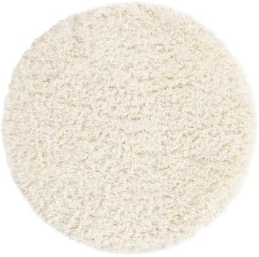  3' 3 x 3' 3 Infinity Shag Round Rug