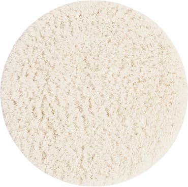  4' x 4' Infinity Shag Round Rug