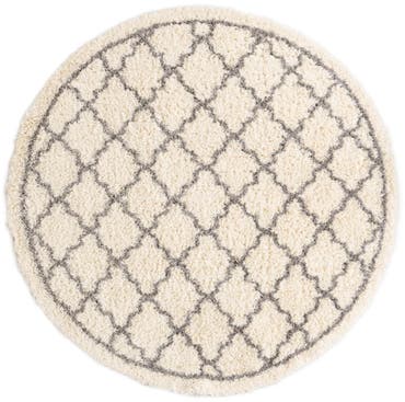  10' x 10' Infinity Shag Round Rug