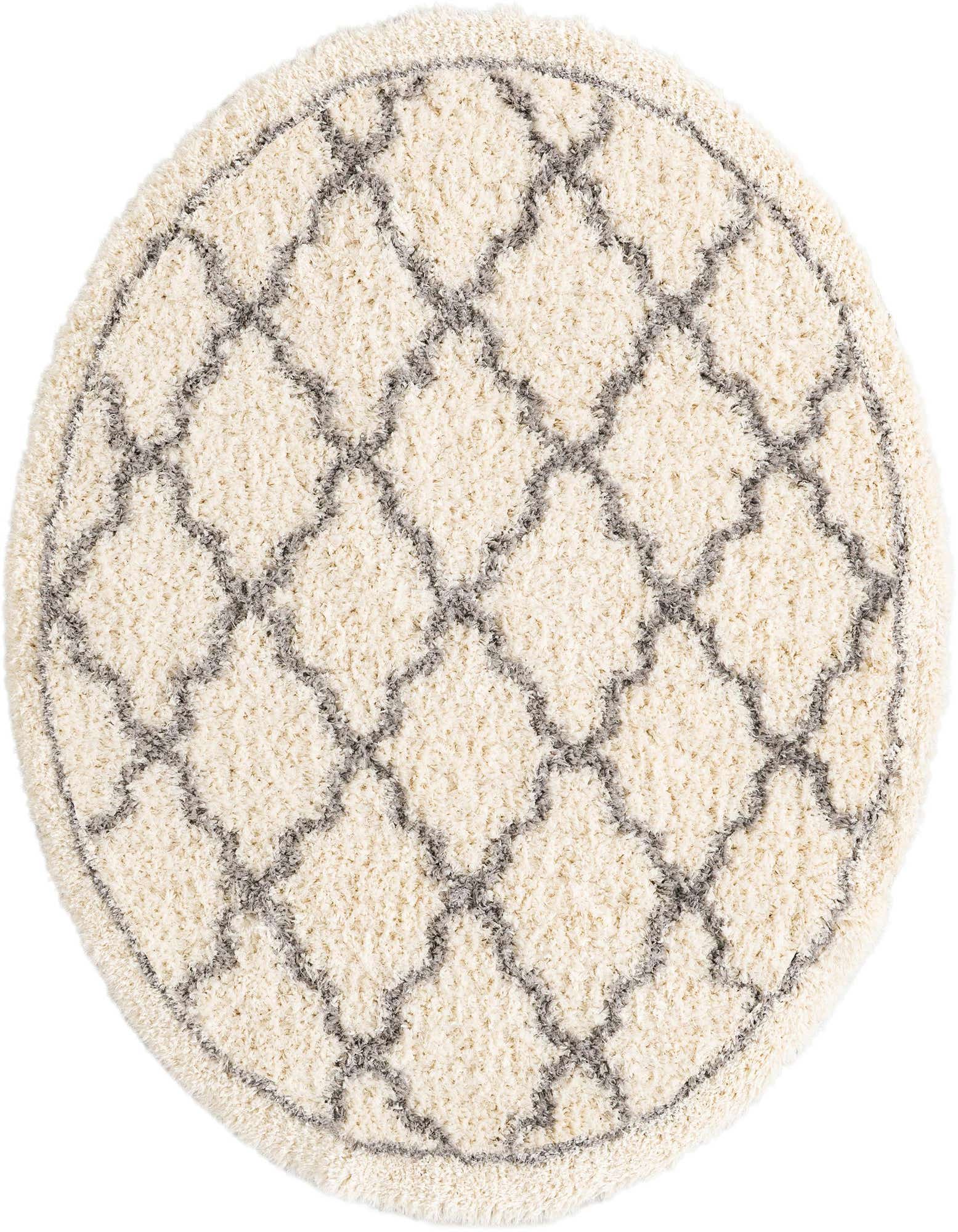 Primary image  5' x 5' Infinity Shag Round Rug