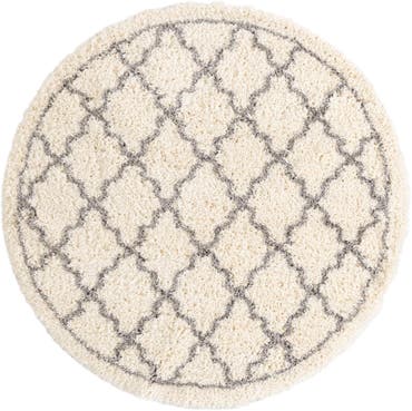  8' x 8' Infinity Shag Round Rug
