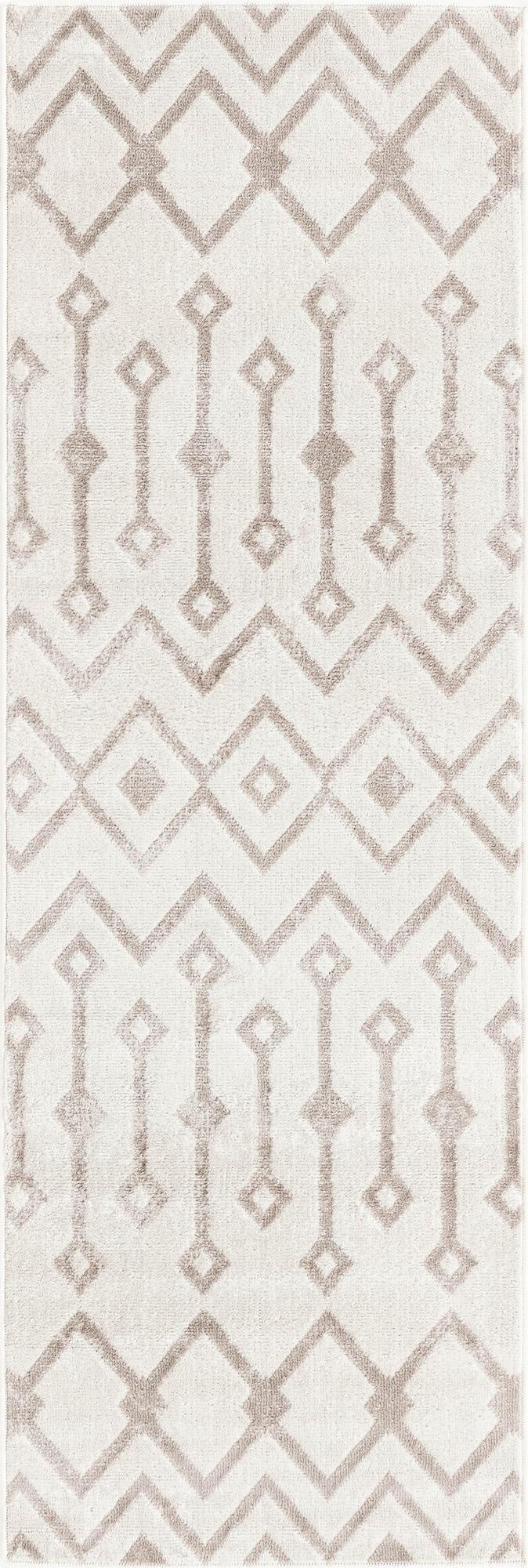  2' x 6' Bohemian Trellis Runner Rug