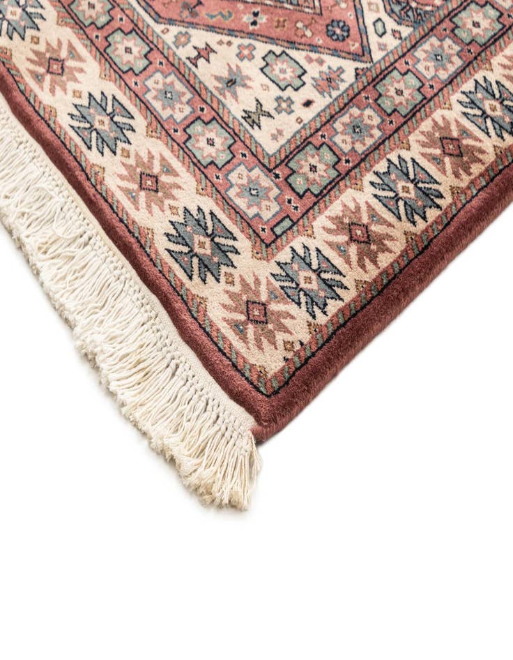 Detail image of  3' 1 x 11'  Hand Knotted Shirvan Wool Runner Rug