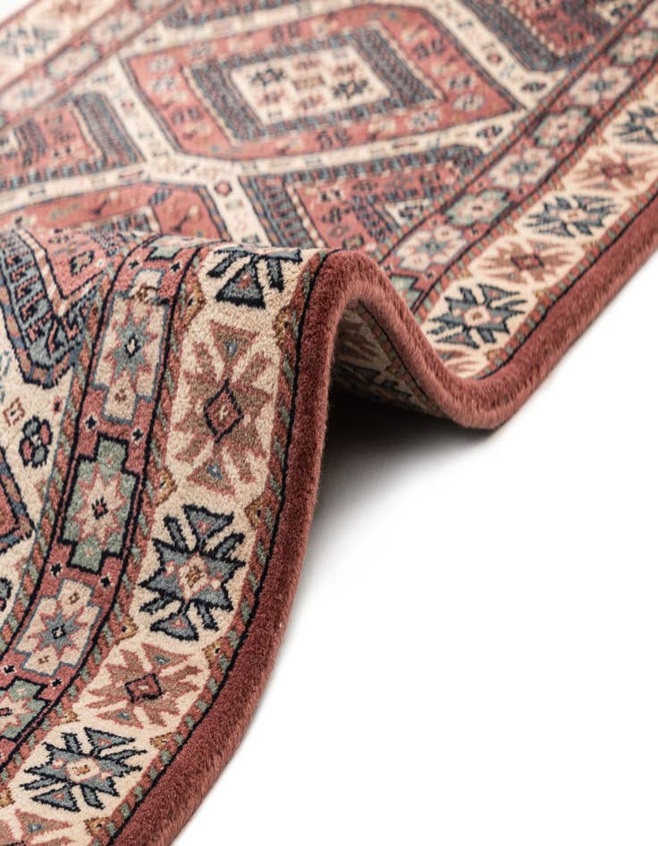 Detail image of  3' 1 x 11'  Hand Knotted Shirvan Wool Runner Rug