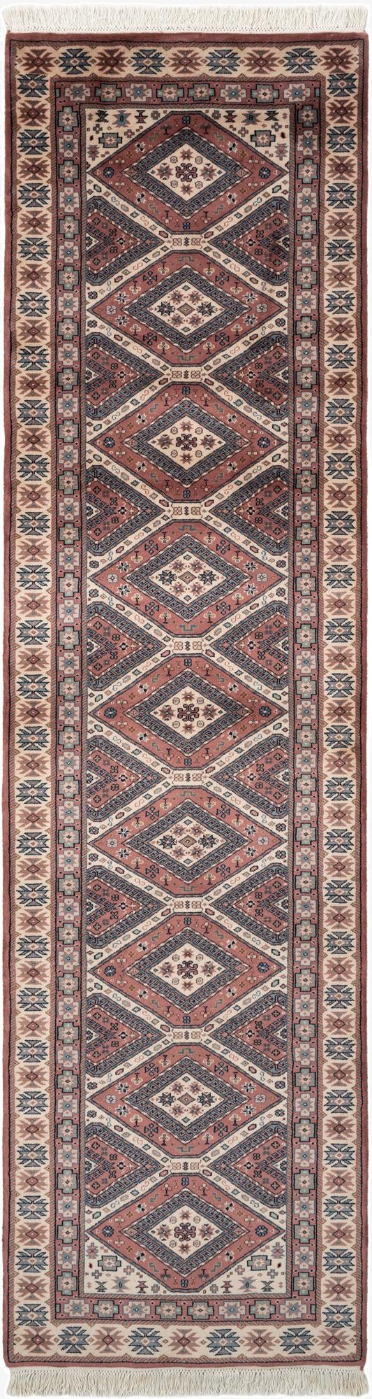  3' 1 x 11'  Hand Knotted Shirvan Wool Runner Rug