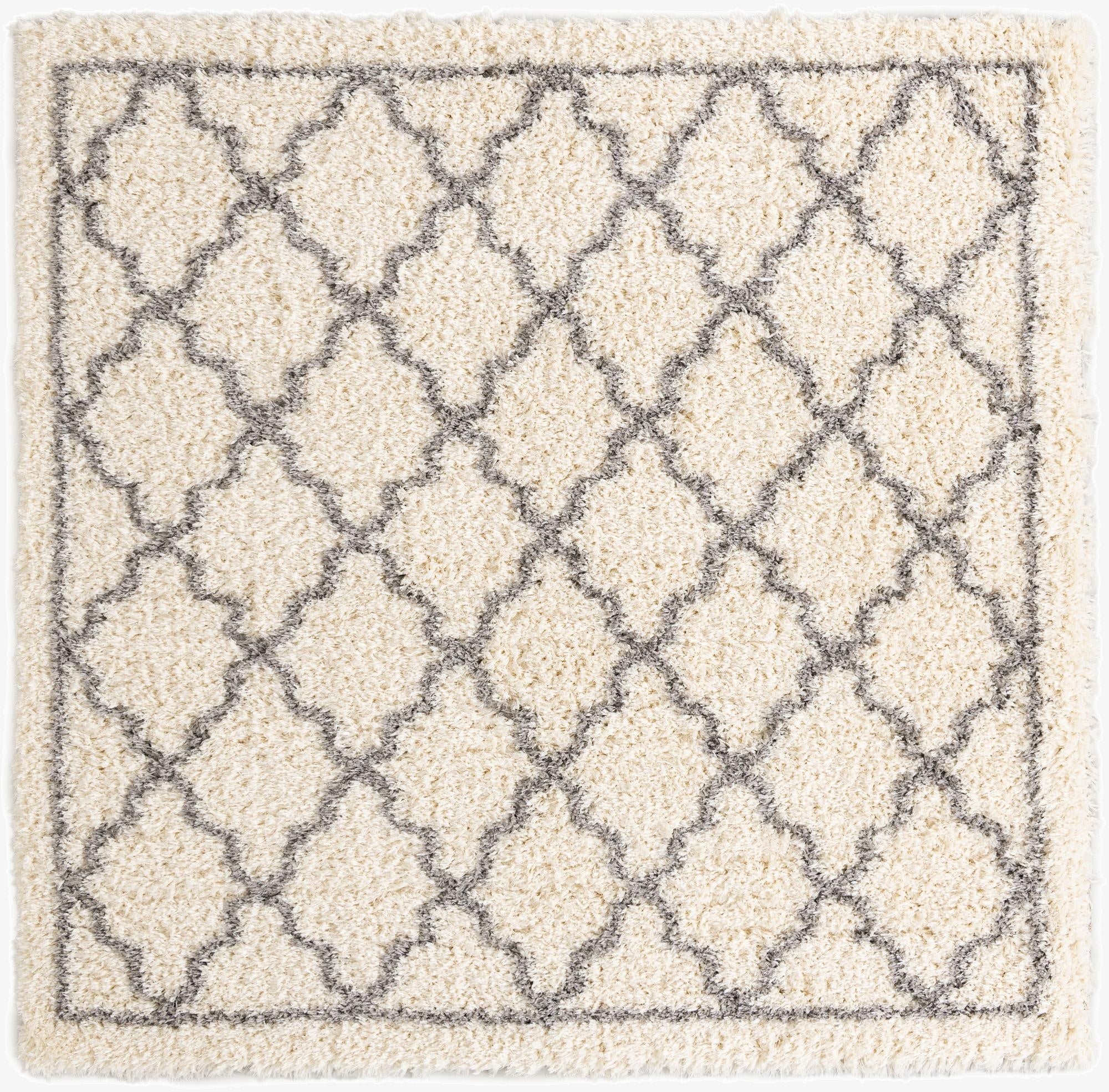  8' x 8' Infinity Shag Square Rug