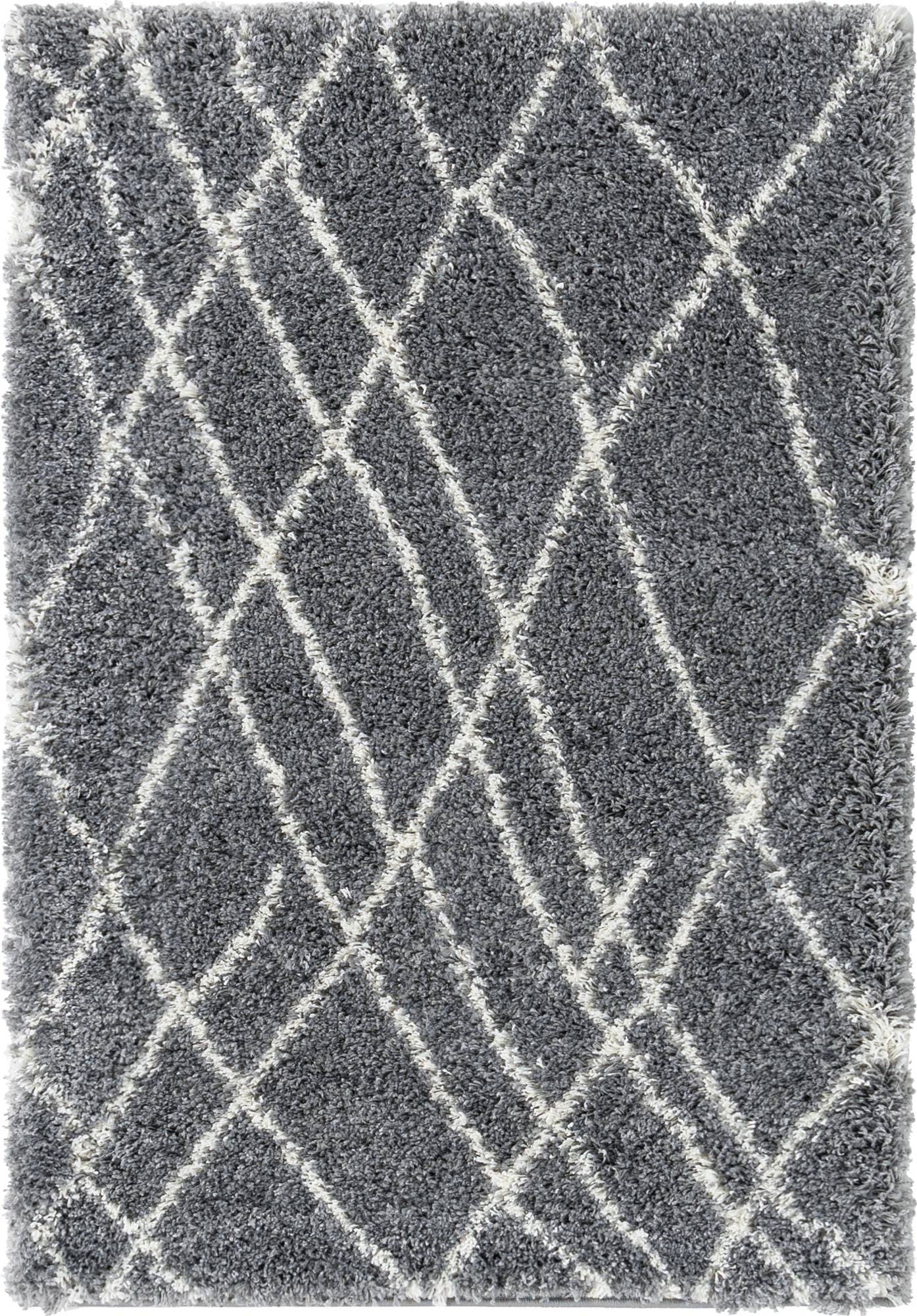 Pebble Gray 4' x 6' Soft Touch Shag Rug | Rugs.com