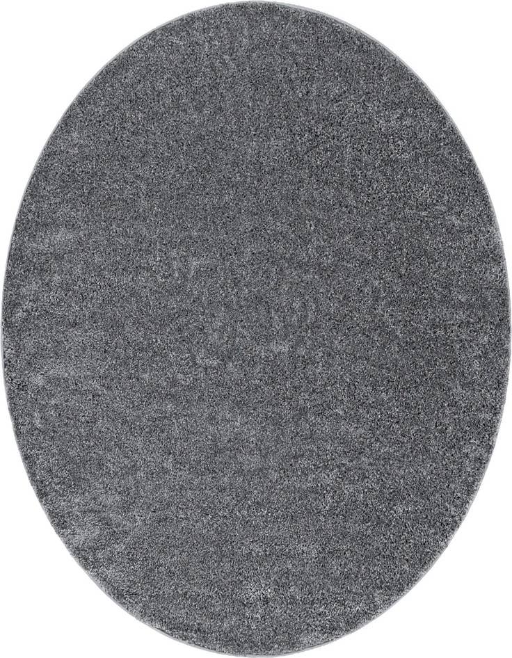 Detail image of  4' x 4' Soft Solid Shag Round Rug