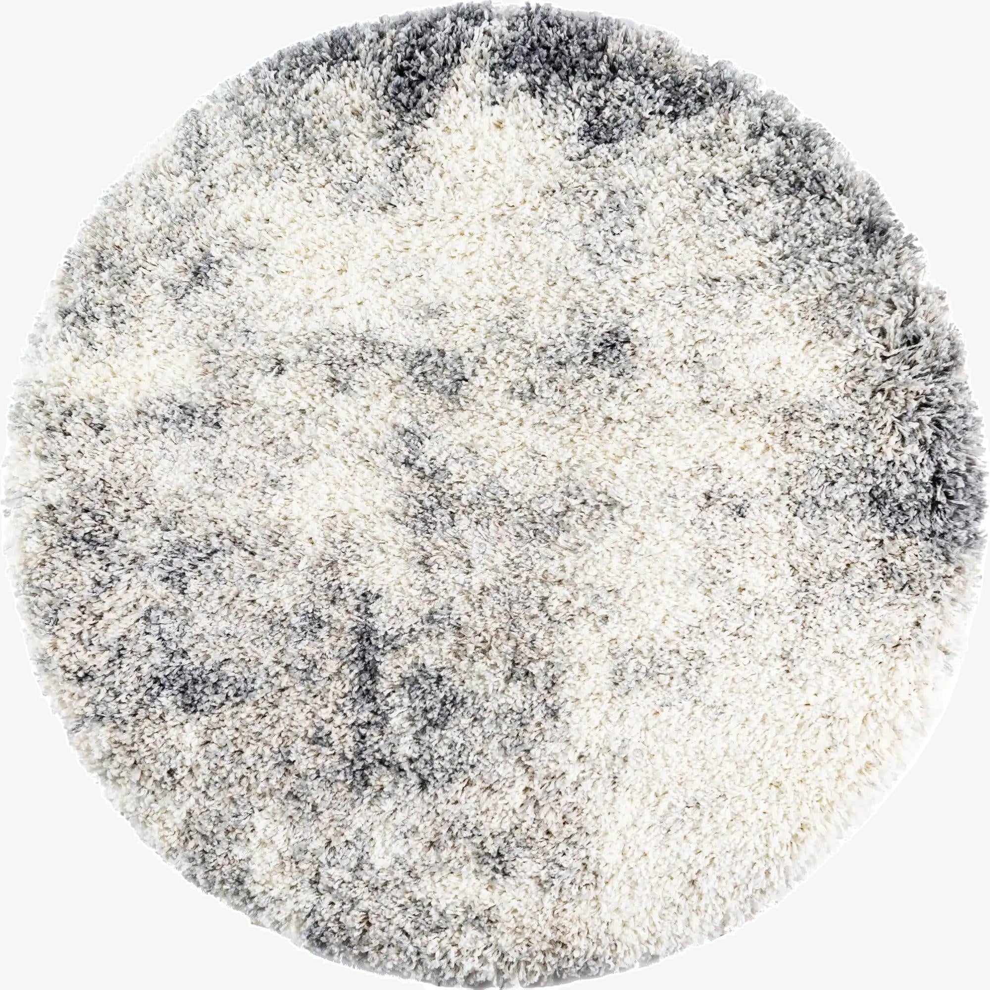  3' 3 x 3' 3 Soft Touch Shag Round Rug