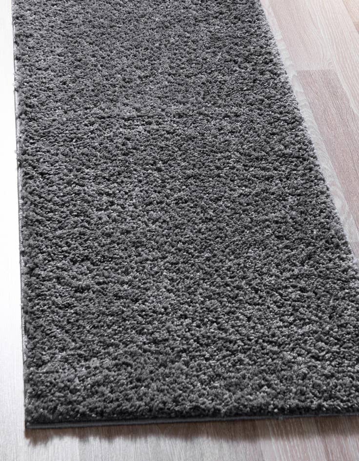 Detail image of  2' 7 x 13' Soft Solid Shag Runner Rug