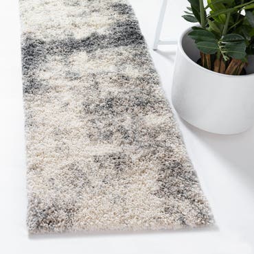  2' 7 x 13' Soft Touch Shag Runner Rug