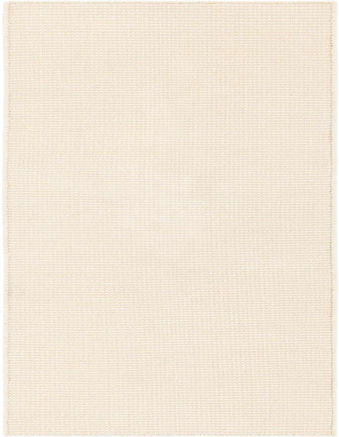 A 6 ft runner rug in a pebble stones color, featuring a textured modern flatweave pattern, suitable for indoor or outdoor use.