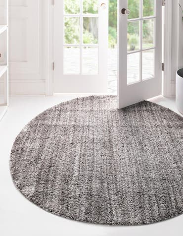  10' x 10' Jill Zarin Shaggy Chic Round Rug