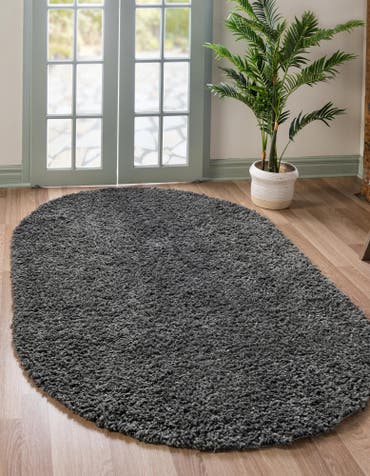  3' x 5' 3 Zermatt Shag Oval Rug