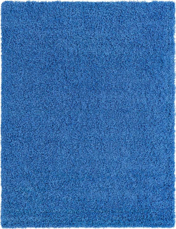 Periwinkle Blue 9' x 12' Solid Shag Rug | Rugs.com