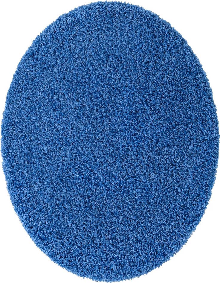 Detail image of  4' x 4' Solid Shag Round Rug