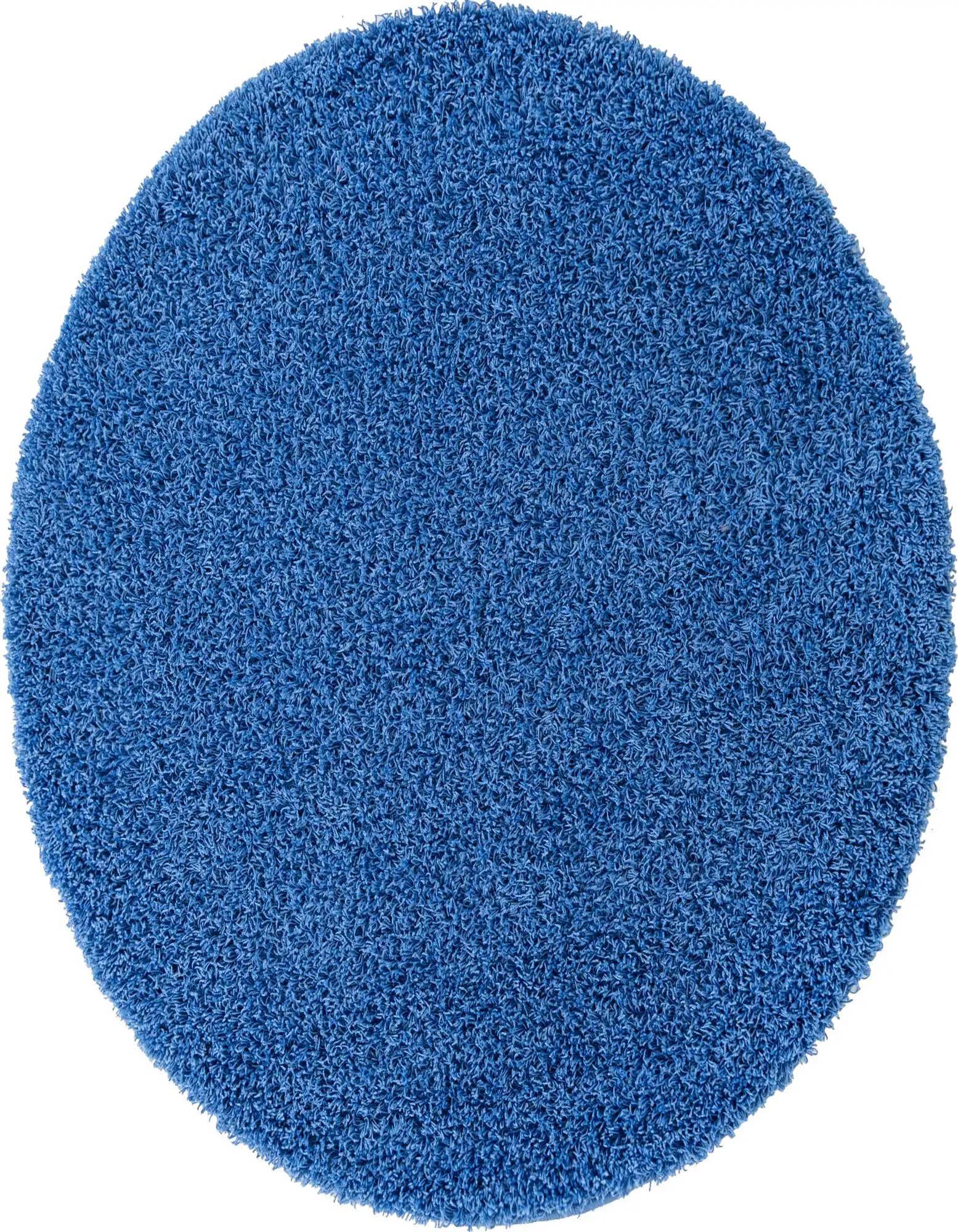Primary image  5' 3 x 5' 3 Solid Shag Round Rug
