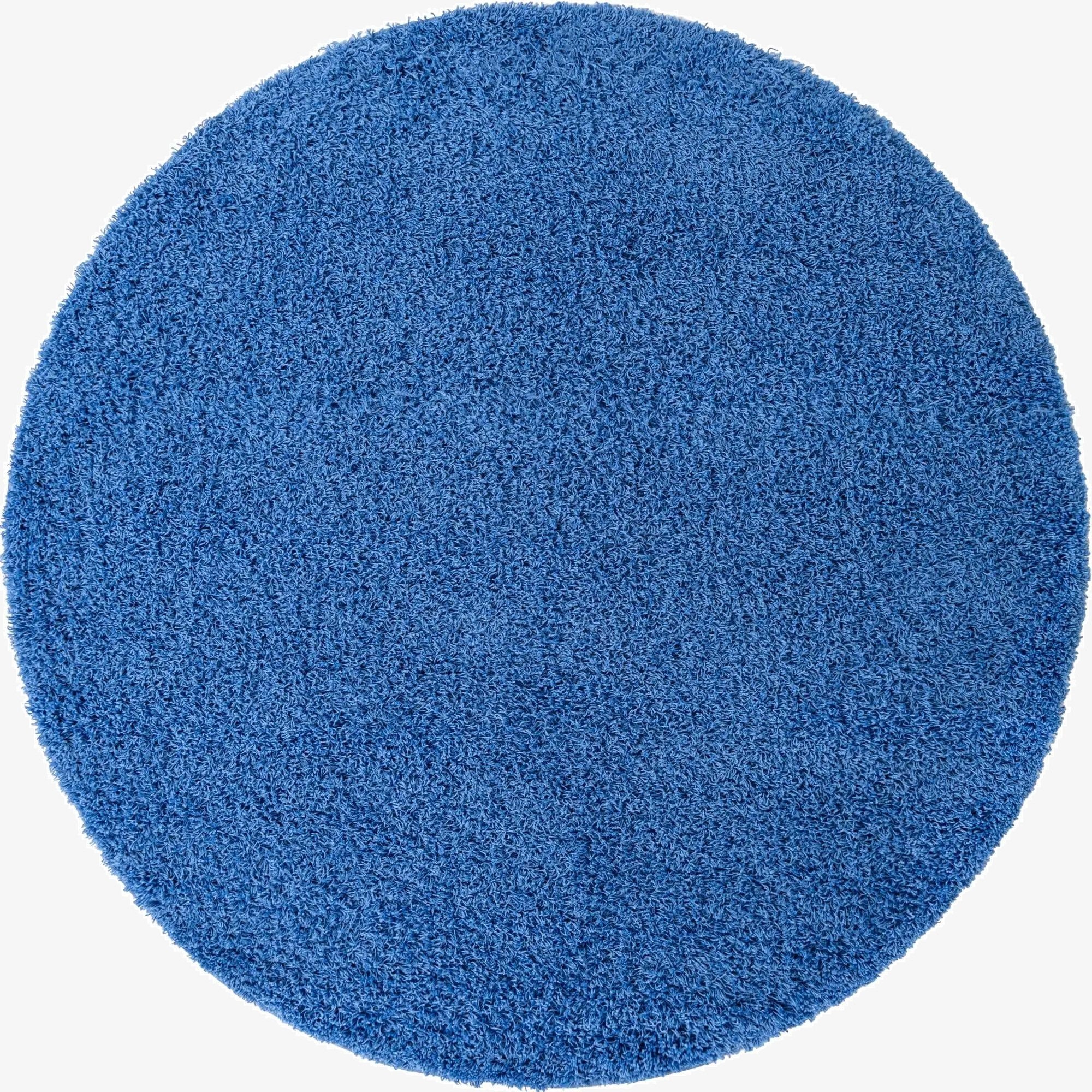 Primary image  7' 10 x 7' 10 Solid Shag Round Rug