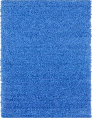 Detail image of  2' 7 x 16' 5 Solid Shag Runner Rug