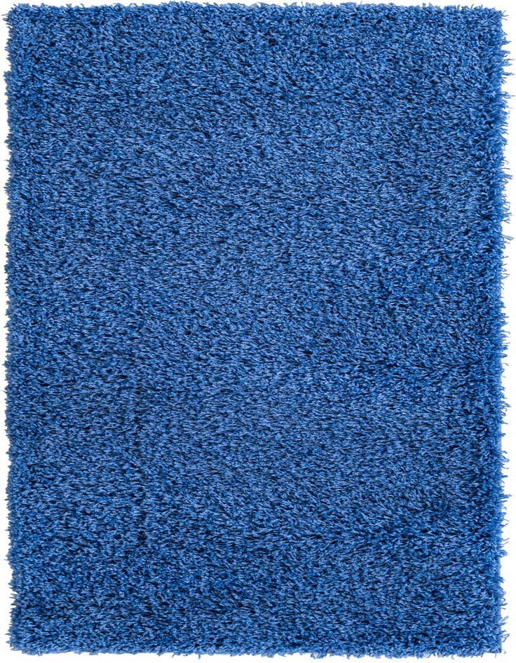 Detail image of  2' 6 x 5' 6 Solid Shag Runner Rug