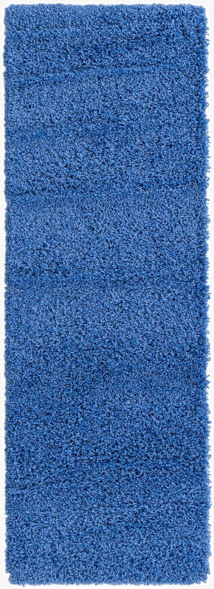  2' x 6' Solid Shag Runner Rug
