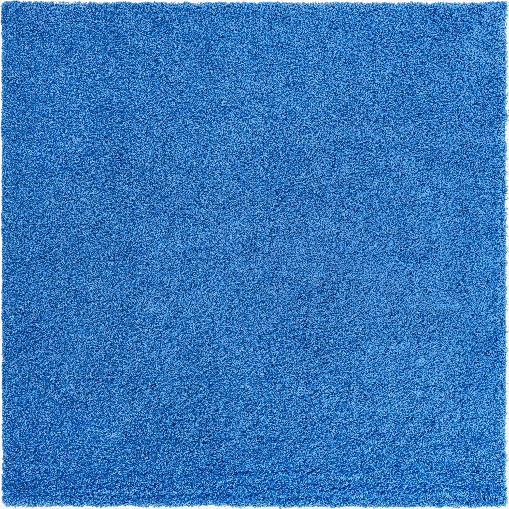 Primary image  7' 10 x 7' 10 Solid Shag Square Rug