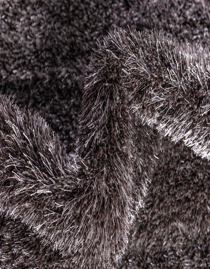 Detail image of 3' 3 x 5' 3 Luxury Solid Shag Rug