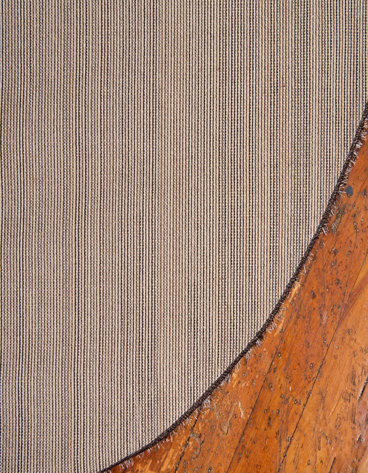 Detail image of  6' x 6' Luxury Solid Shag Round Rug