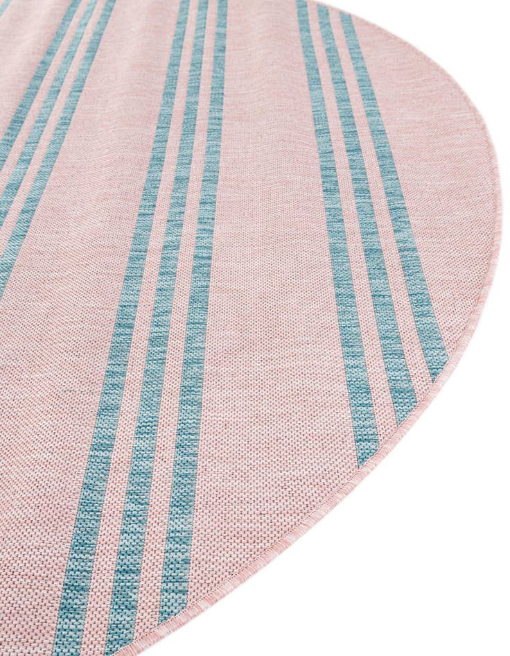 Detail image of  7' 10 x 10'  Washable Jill Zarin Anguilla Indoor / Outdoor Oval Rug