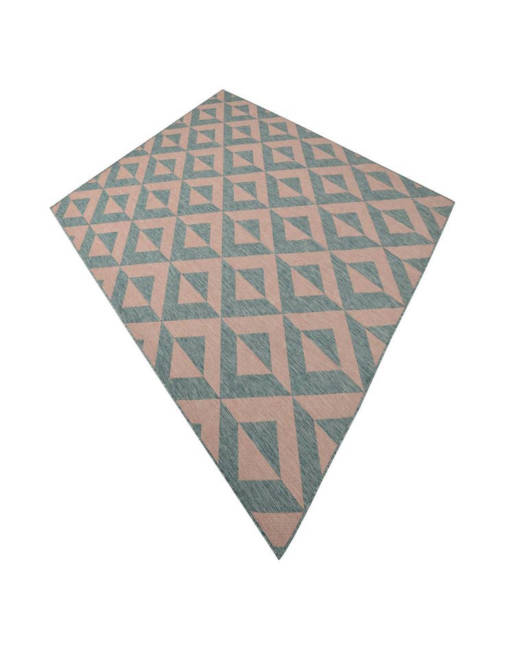 Detail image of  7' 10 x 10'  Washable Jill Zarin Napa Indoor / Outdoor Rug