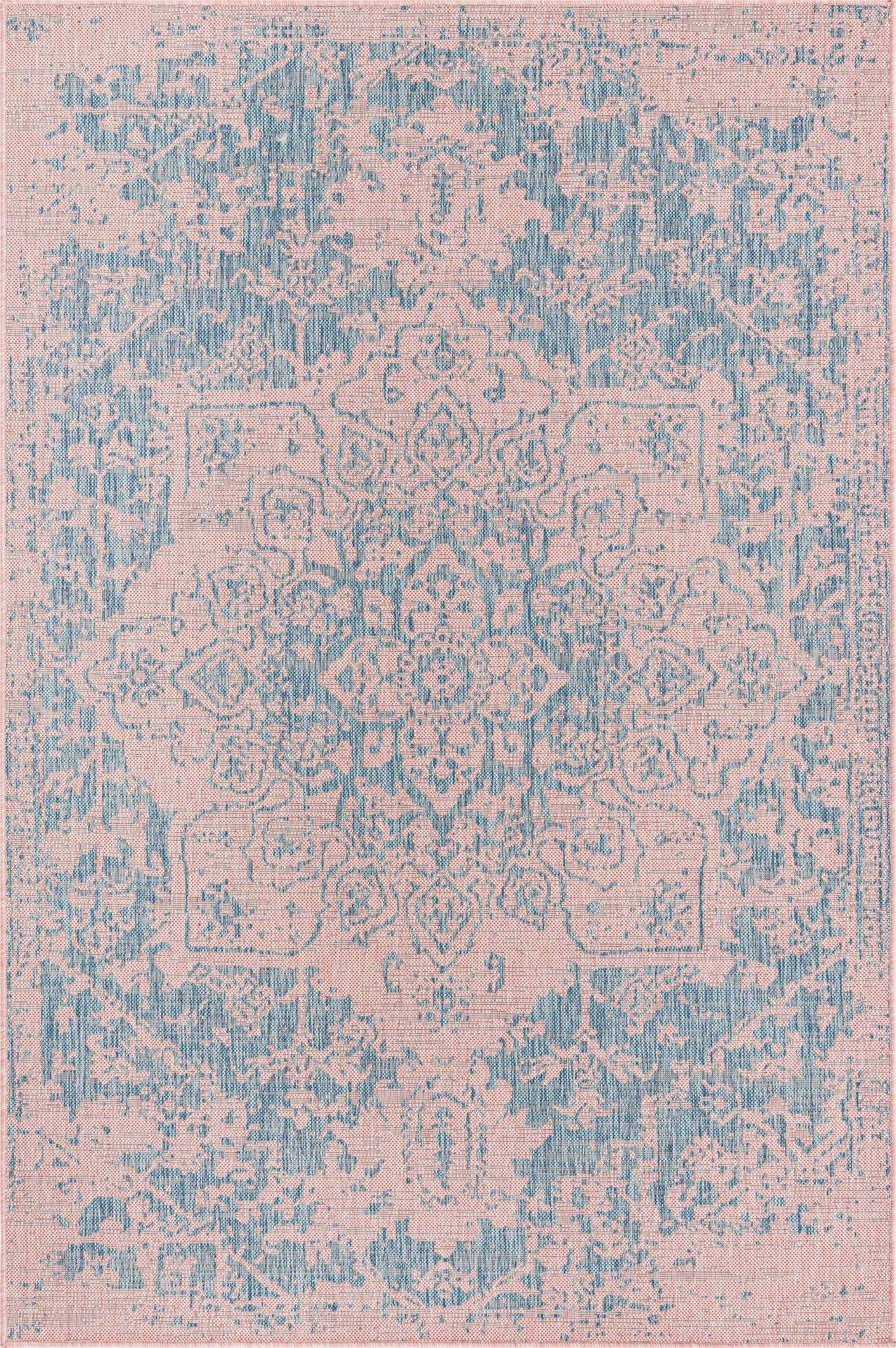  5' 3 x 8'  Washable Jill Zarin Dubai Indoor / Outdoor Rug
