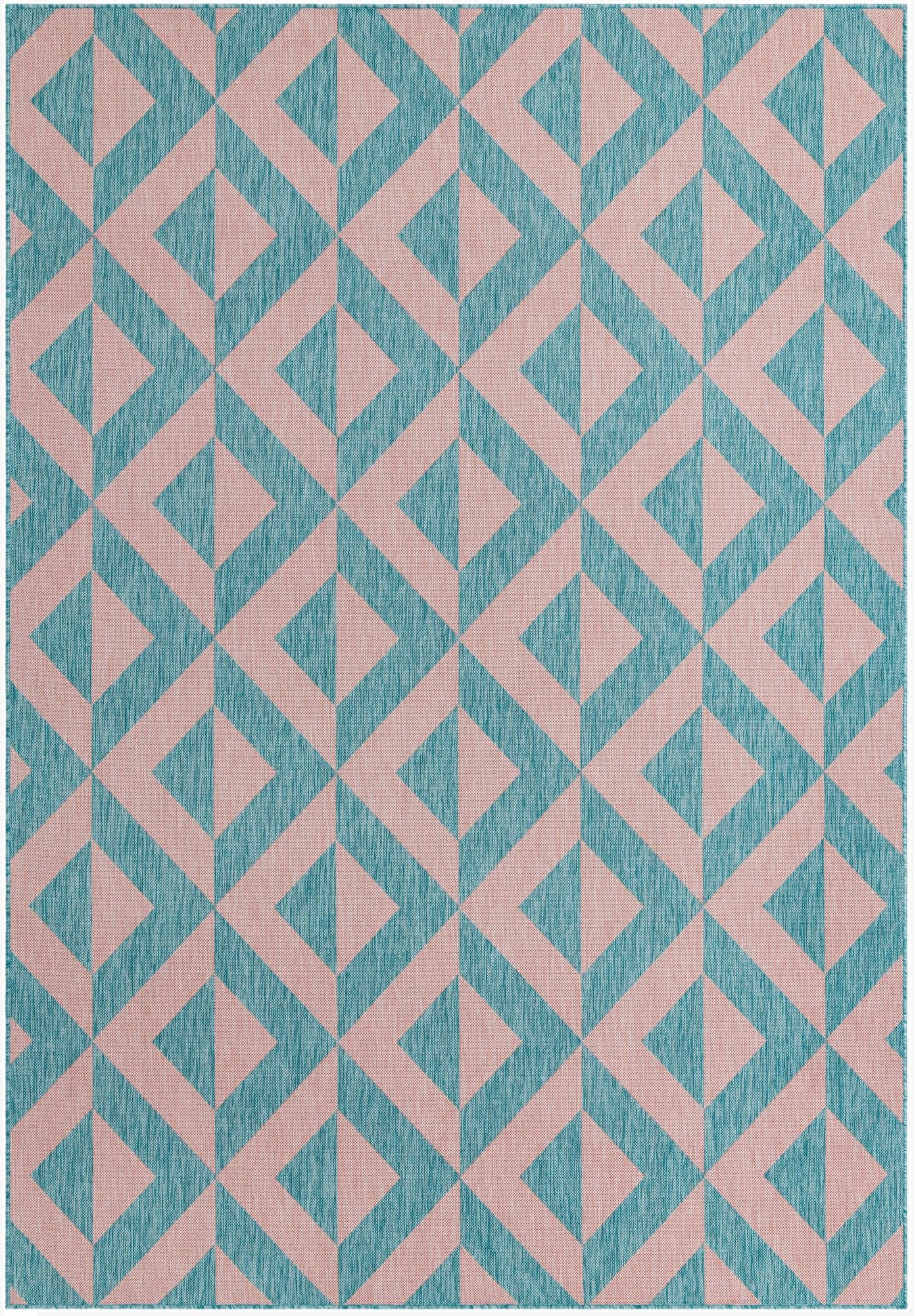  7' x 10'  Washable Jill Zarin Napa Indoor / Outdoor Rug