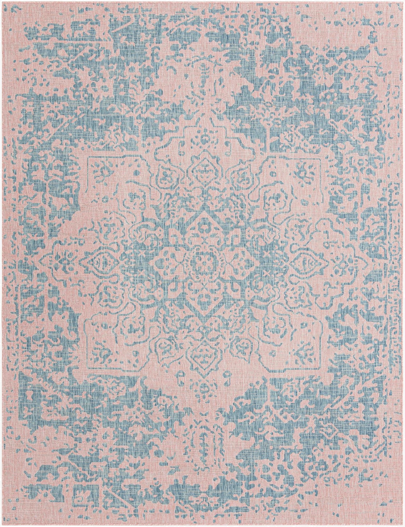  7' 10 x 10'  Washable Jill Zarin Dubai Indoor / Outdoor Rug