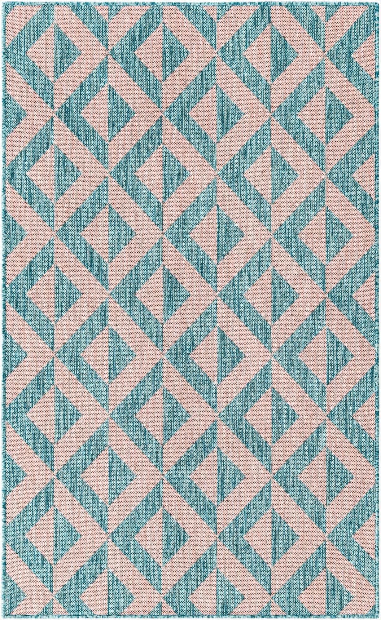  3' x 5' 3  Washable Jill Zarin Napa Indoor / Outdoor Rug