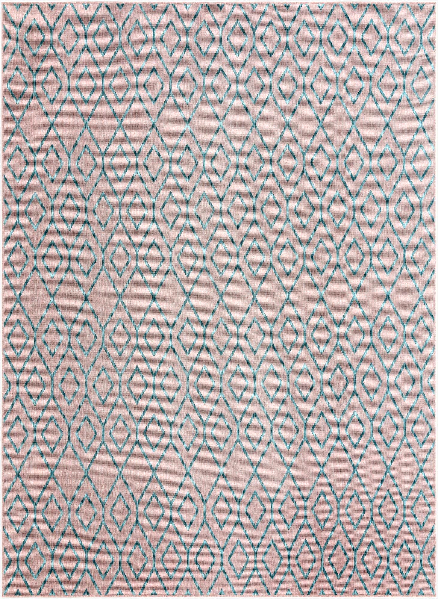  9' x 12'  Washable Jill Zarin Turks and Caicos Indoor / Outdoor Rug