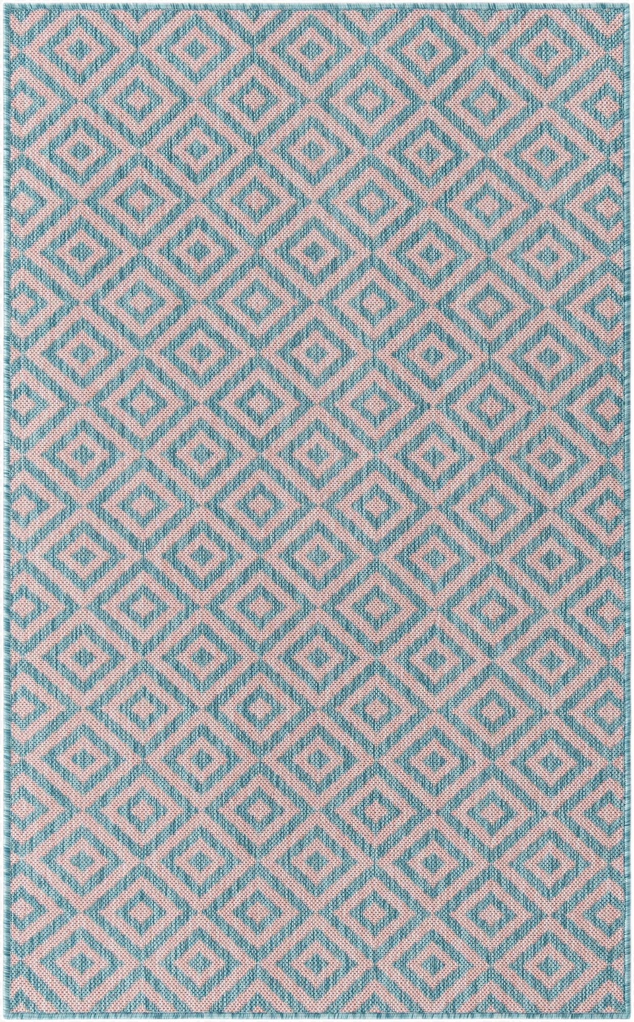  3' x 5' 3  Washable Jill Zarin Costa Rica Indoor / Outdoor Rug