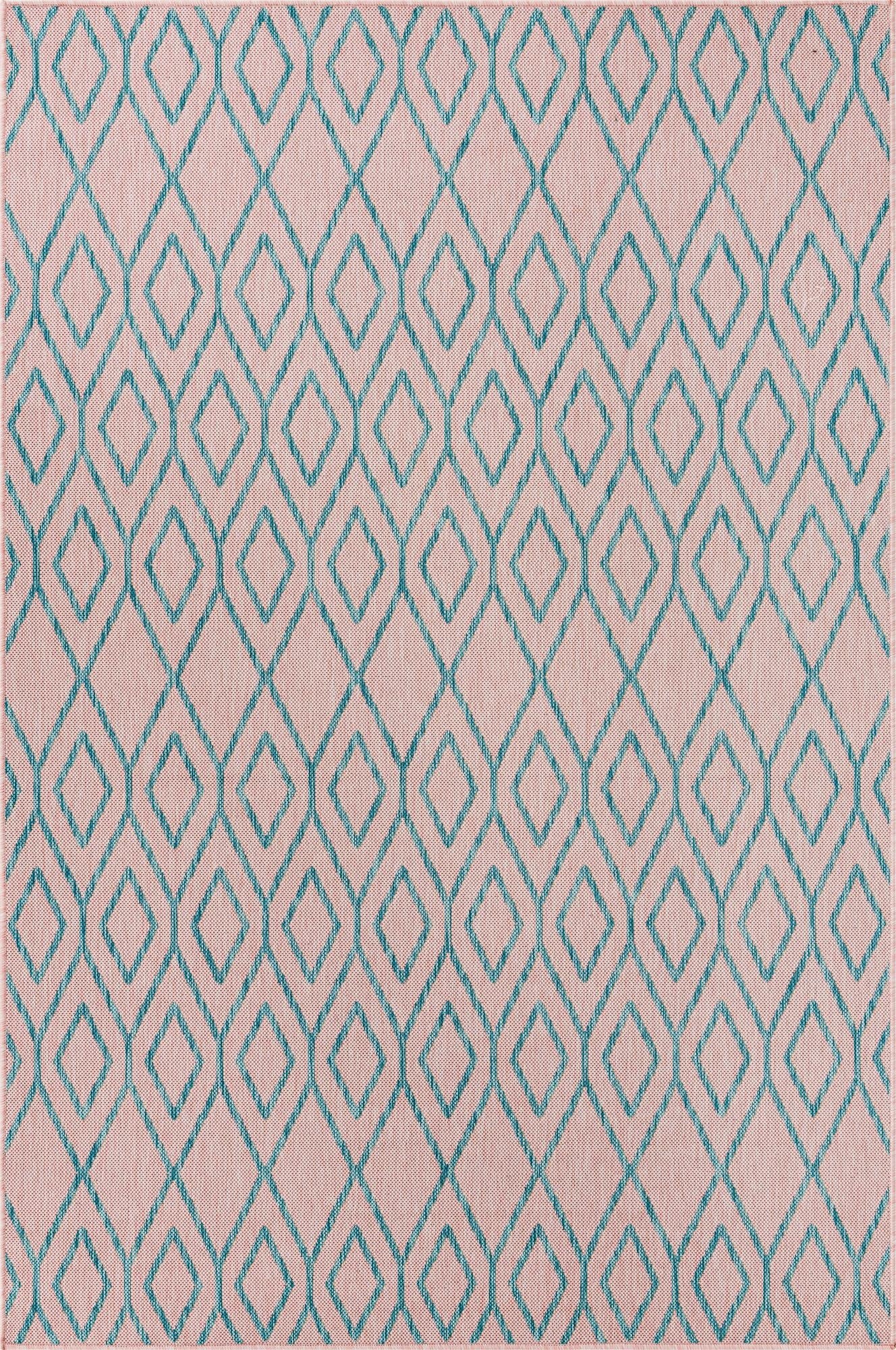  5' 3 x 8'  Washable Jill Zarin Turks and Caicos Indoor / Outdoor Rug