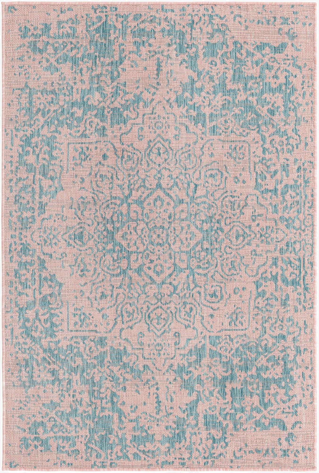 4' x 6'  Washable Jill Zarin Dubai Indoor / Outdoor Rug