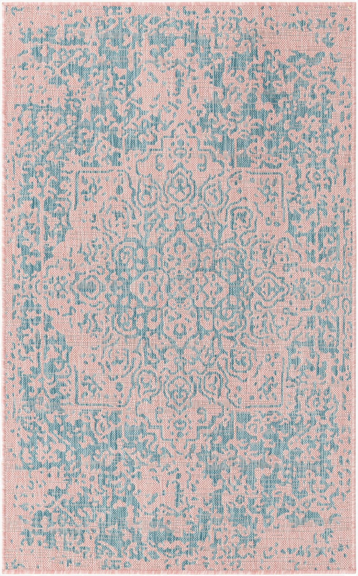  3' x 5' 3  Washable Jill Zarin Dubai Indoor / Outdoor Rug